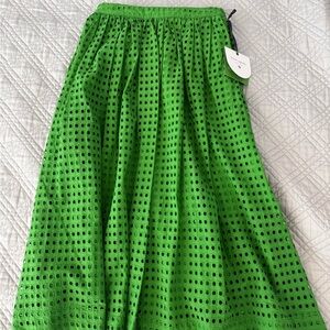 Kate Spade x Target Green Midi Skirt